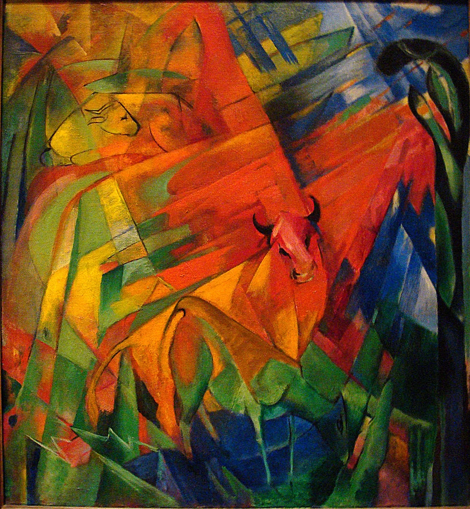 Animali in un paesaggio, 1914 - Detroit Institute of Arts
